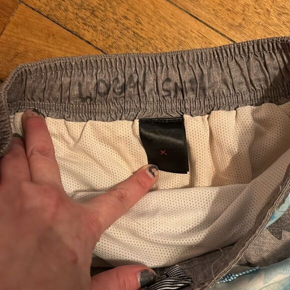 Zero Xposur Boy’s Blue Shark Swim Short Trunks size 14/16 - Picture 3 of 5